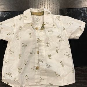 Toddler shirt sleeve dress shirt size 24mth